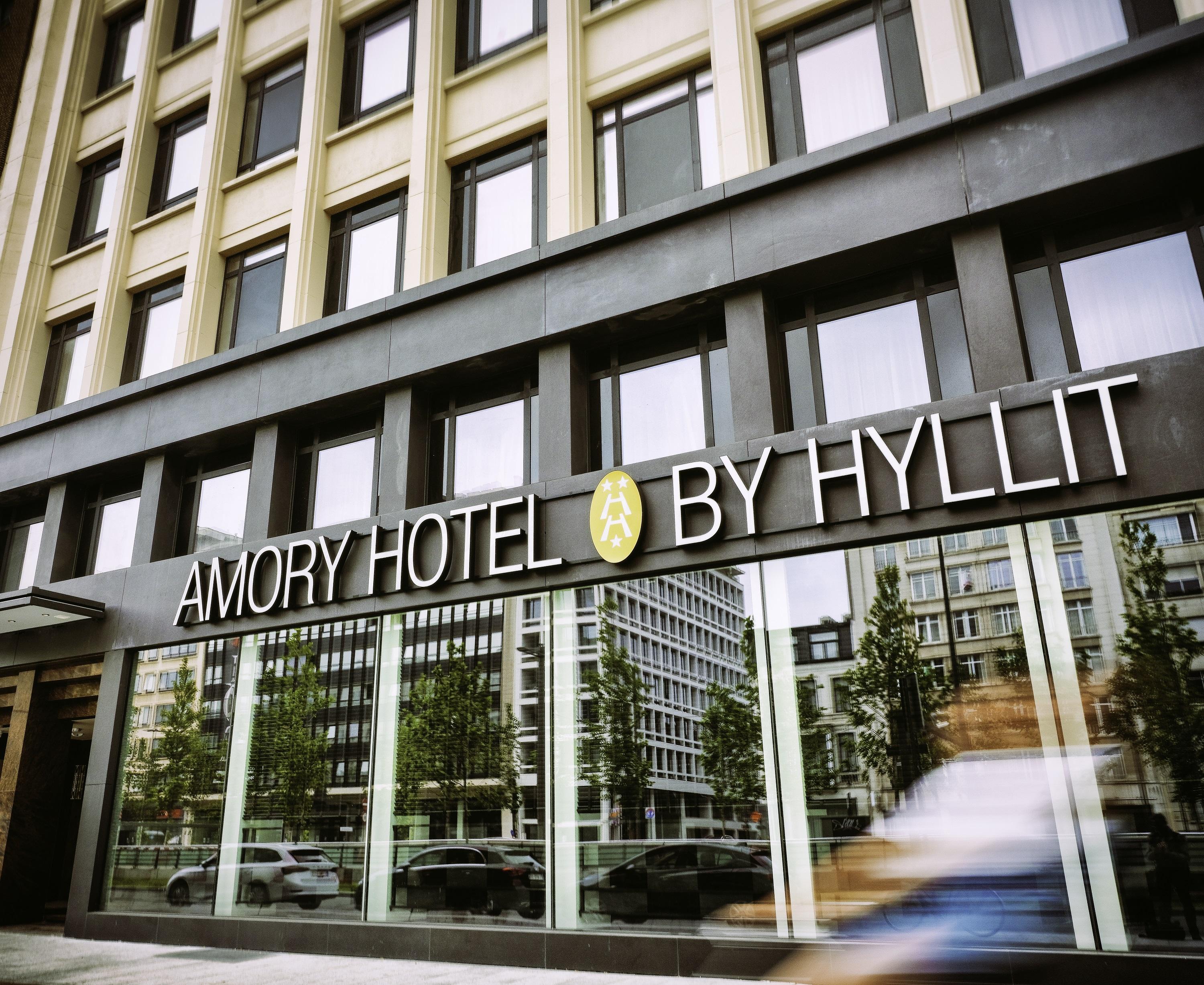 Amory Hotel By Hyllit Antverpy Exteriér fotografie